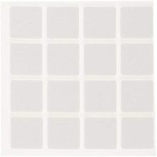 Adilon 16'lı 25x25 mm Kare Beyaz Eva Bazlı Keçe