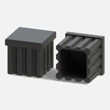 Adilon 30x50 mm 4'lü Plastik Çizgili Tapa