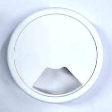 Adilon 8 cm Beyaz Kablo Çıkış Plastiği