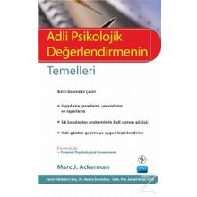 Adli Psikolojik Değerlendirmenin Temelleri - March J. Ackerman