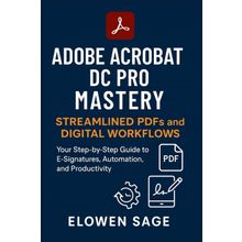 Adobe Acrobat DC Pro Mastery Streamlined PDFs and Digital Workflows: Your Step-by-Step Guide to E-Signatures, Automation, and Productivity