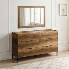 Adore Mobilya Oryana Oslo Ceviz 68x98x2 cm Ayna