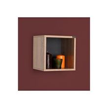 Adore Mobilya Rainbow Sonoma 33 x 33 x 19 cm Genç Odası Duvar Rafı