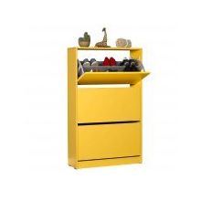 Adore Mobilya SHC-540-SR-1 Sarı Flat Duo 3 Katlı Geniş Ayakkabılık
