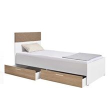 Adore New Base Tek Kişilik Karyola 110x105x204 Beyaz