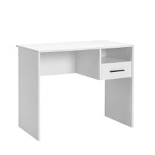 Adore White Beyaz Genç Odası Çekmeceli Çalışma Masası