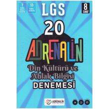 Adrenalin Yayınları 8.Sınıf Din Kültürü 20'li Branş Denemesi Soru Bankası