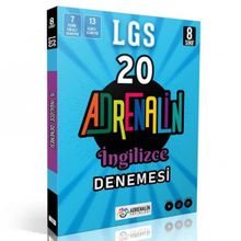Adrenalin Yayınları 8.Sınıf İngilizce 20'li Branş Denemesi Soru Bankası