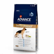 Advance German Shepherd Hindi Etli ve Pirinçli Alman Kurdu Yetişkin Köpek Maması 12 KG