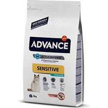 Advance Sensitive Somonlu Kısırlaştırılmış Hassas 3 KG Kedi Maması