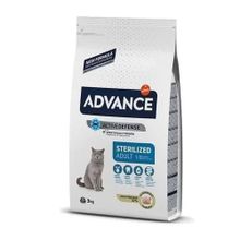 Advance Sterilised Hindili Kısırlaştırılmış Yetişkin 3 kg Kedi Mama