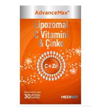 Advancemax Lipozomal C Vitamini Çinko 30 Kapsül