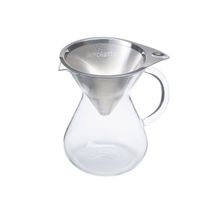 Aerolatte Mikro Filtreli Şeffaf Dripper Cam Kahve Demleme Ekipmanı