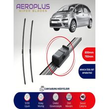 Aeroplus Citroen C4 Picasso 2006-2007 Muz Silecek Takımı