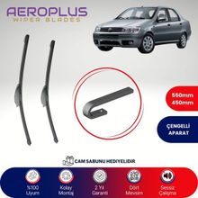 Aeroplus Fiat Albea 2002-2012 Muz Silecek Takımı