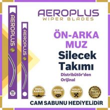 Aeroplus Fiat Egea 2015-2024 Ön Arka Muz Silecek Takımı
