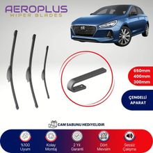 Aeroplus Hyundai İ30 2016-2020 Ön Arka Muz Silecek Takımı