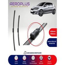 Aeroplus Peugeot 308 2014-2017 Ön Muz Silecek Takımı