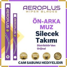 Aeroplus Skoda Octavia 2013-2019 Ön Arka Muz Silecek Takımı