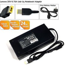 Afila Lenovo 4X20E50572 4X20E50573 135w Laptop Adaptör