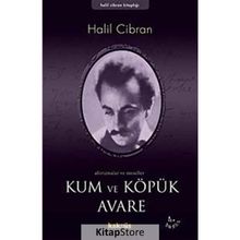 AFORIZMALAR VE MESELLER KUM KÖPÜK VE AVARE - HALIL CIBRAN