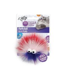 AFP Furry Ball Kırmızı Tüylü Top Kedi Oyuncağı