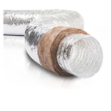 Afs Sono Alu 70B 127 mm 10 mt Ses ve Isı İzoleli Alüminyum Flexible Hava Kanalı