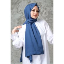 Afvente Pamuk Cazz İndigo Şal