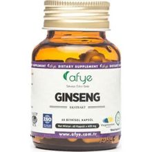 Afye Ginseng Panax 60 Kapsül