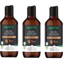 Agarta 3x400 ml Ardıç Katranı ve Keratin Doğal Şampuan