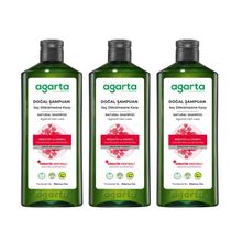 Agarta 3x400 ml Saç Dökülmesine Karşı Doğal Çözüm Şampuan