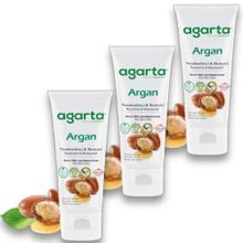 Agarta 3x75 ml Doğal Argan Yağlı Besleyici Cilt Kremi