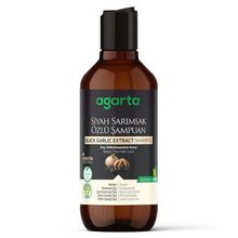 Agarta 400 ml Siyah Sarımsak Özlü Şampuan
