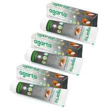Agarta Doğal Hindistan Cevizi Özlü Aktif Karbon 3x100 ml Diş Macunu