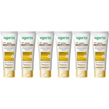 Agarta Saç Güzelleştirici Güçlü Bakım 6x250 ml Doğal Saç Kremi