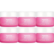 Agarta Su Bazlı Doğal 6x50 ml Gündüz Kremi