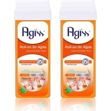 Agiss 2 Adet Roll On Kartuş Normal Ciltler İçin Natural Orchide Sir Ağda
