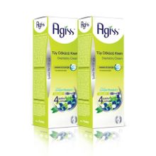 Agiss Hassas Ciltler 2x100 ml Tüy Dökücü Krem