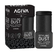 Agiva 02 Siyah Sert Tutuş Saç Pudrası