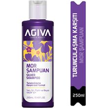 Agiva 250 ml Mor Şampuan Turunculaşma Karşıtı