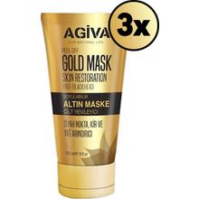Agiva 3x150 ml Gold Maske
