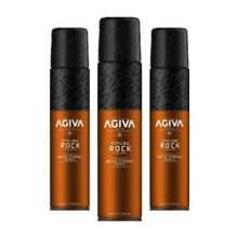 Agiva Styling Rock Mega Strong Orange 02 3x400 ml Saç Spreyi