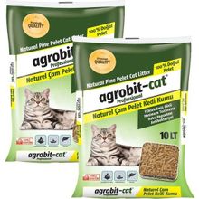 Agrobit Cat Çam Peleti 2x10 lt Kedi Kumu