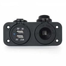Agus Marin Tip USB ve 12 V Çakmak Şarj Soketi