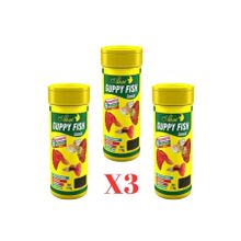Ahm Guppy Fish Granulat Lepistes 100 ml Balık Yemi