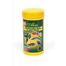 Ahm Spirulina Max Flake Bitkisel Pul 250 ml Balık Yemi