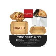 Airfryer Pişirme Kağıdı 50 Adet Airfrey Yagli Kagit Pisirme Kagidi Fritoz Air Fryer Hava Fritözü