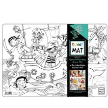 Akademi Çocuk 1041 Korsanlar Funny Mat Çalışma Masası