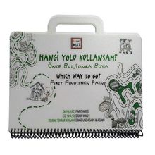 Akademi Çocuk 1165 19x26cm Hangi Yolu Kullansam? Funny Mat Mini Set