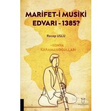 Akademisyen Kitabevi Marifet-ı Musiki Edvarı - 1385?